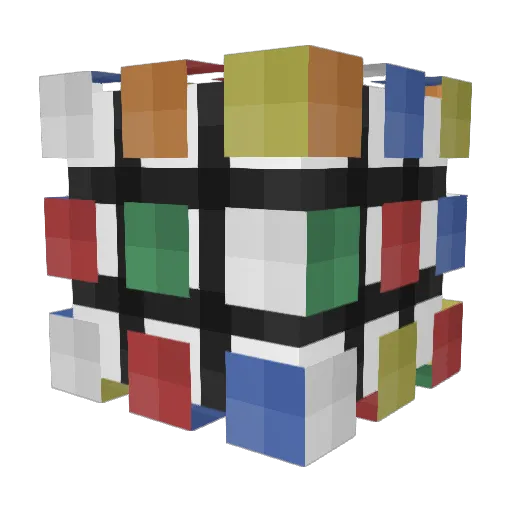 Goddaimn Minecraft avatar head, 3D render