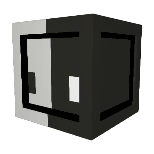 GoddarK2 Minecraft avatar head, 3D render
