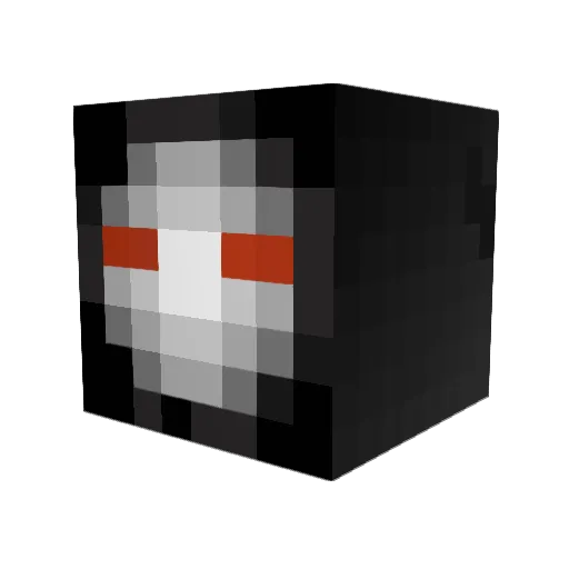 GoddessMoon Minecraft avatar head, 3D render