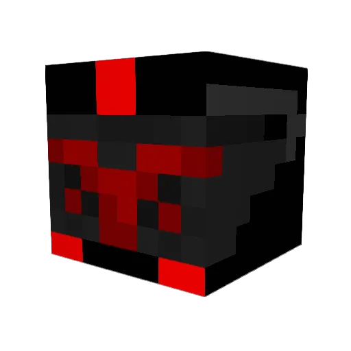 Godeater19 Minecraft avatar head, 3D render