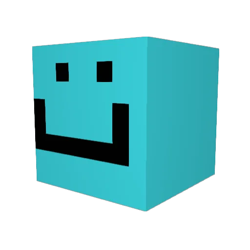 GodiTypsy Minecraft avatar head, 3D render