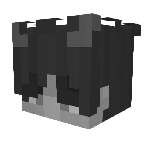 Godish_0 Minecraft avatar head, 3D render