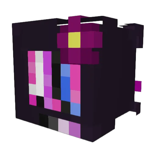 Godless33 Minecraft avatar head, 3D render