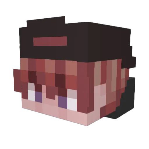 GodlyGamerYT0 Minecraft avatar head, 3D render