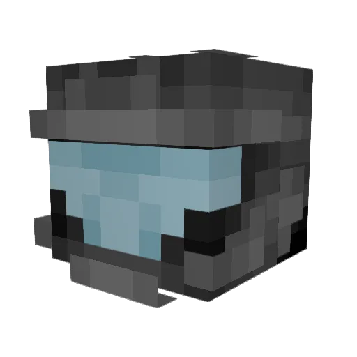 GodlyHawks Minecraft avatar head, 3D render