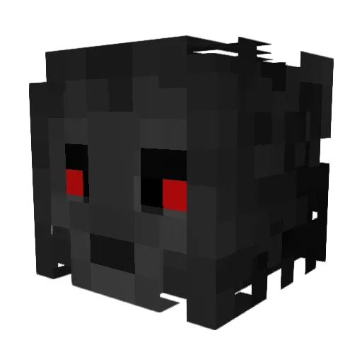 GodlyLion Minecraft avatar head, 3D render