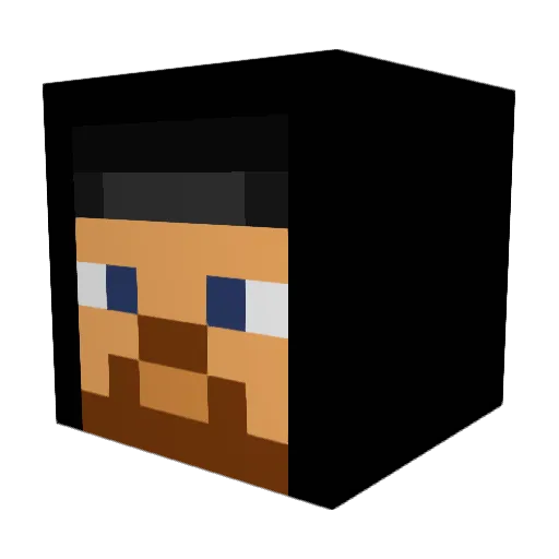 Gods_plan22 Minecraft avatar head, 3D render