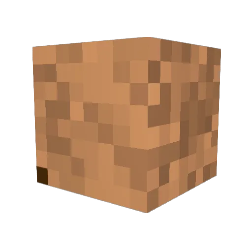 Godsquatch Minecraft avatar head, 3D render