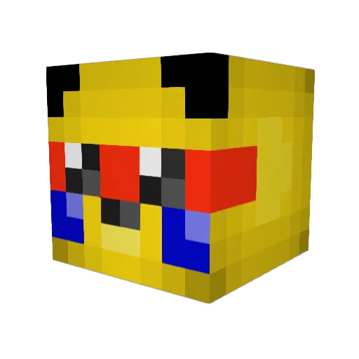 GodzLyfe Minecraft avatar head, 3D render
