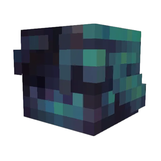 Godzilla700 Minecraft avatar head, 3D render