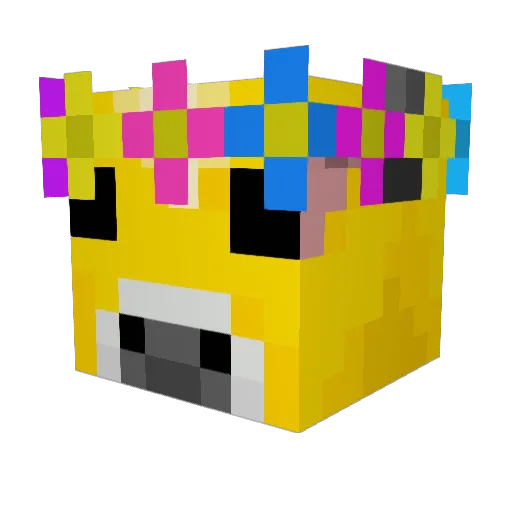 GodzillaBro69 Minecraft avatar head, 3D render