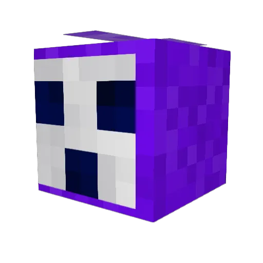 GoetzKids2 Minecraft avatar head, 3D render