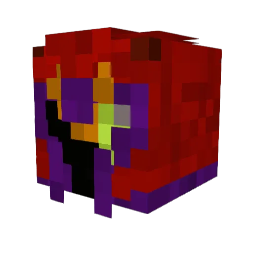 GoggityBored Minecraft avatar head, 3D render