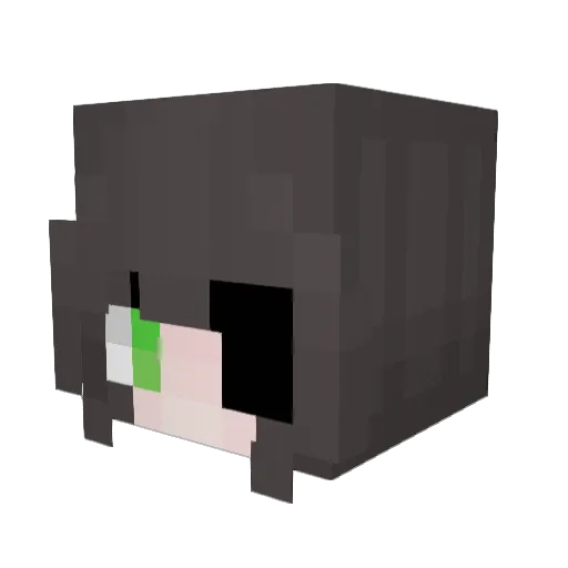 Goggle_Boy Minecraft avatar head, 3D render