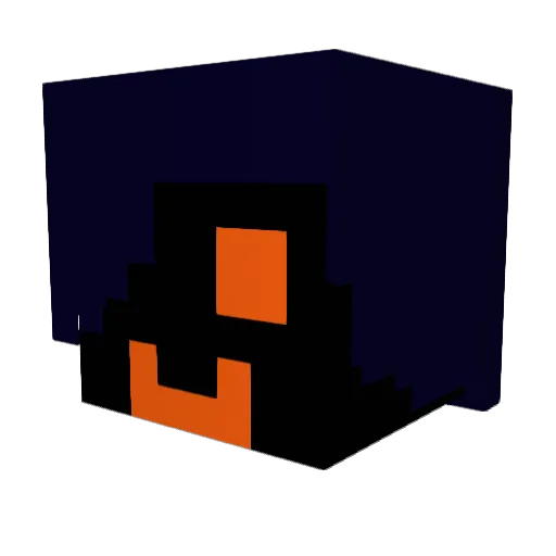 GogogoStein Minecraft avatar head, 3D render