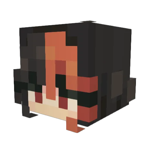Goh2001 Minecraft avatar head, 3D render