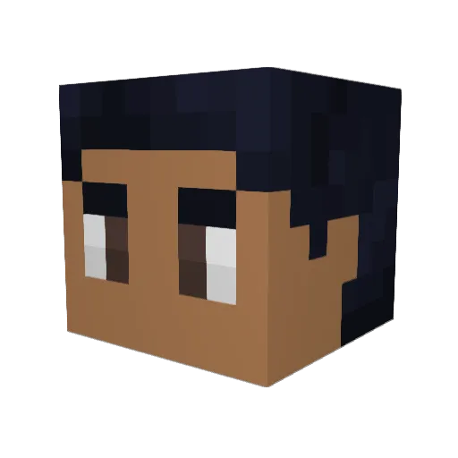 Gohezzy625 Minecraft avatar head, 3D render