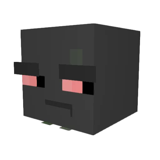 GoinBroke Minecraft avatar head, 3D render