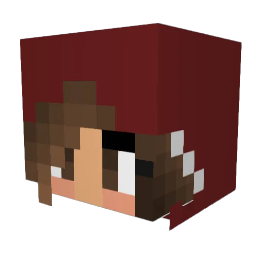 GojiBerry123 Minecraft avatar head, 3D render