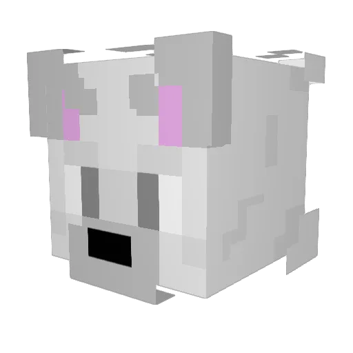 Gojifan04 Minecraft avatar head, 3D render