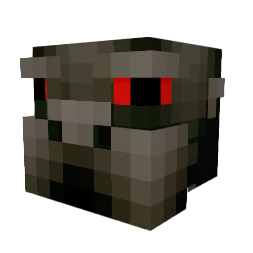 Gojira196 Minecraft avatar head, 3D render