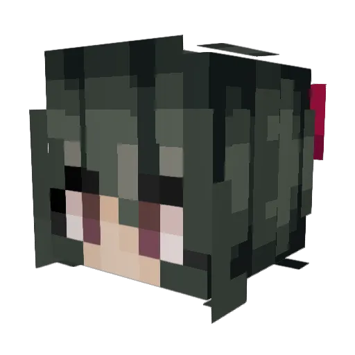 GojiraGamer77 Minecraft avatar head, 3D render