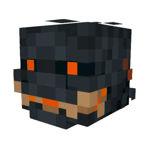 GojiraJrmon Minecraft avatar head, 3D render