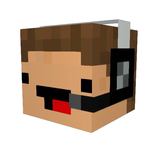 Gokberk58 Minecraft avatar head, 3D render