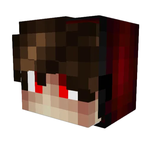 Gokmen_YT Minecraft avatar head, 3D render