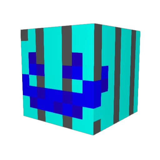 Goku_black7729 Minecraft avatar head, 3D render
