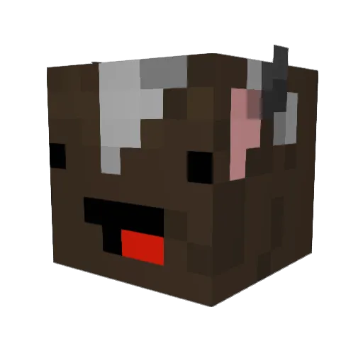 Golby563 Minecraft avatar head, 3D render