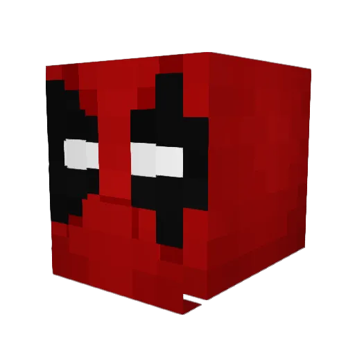 Gold3n_Gangsta Minecraft avatar head, 3D render