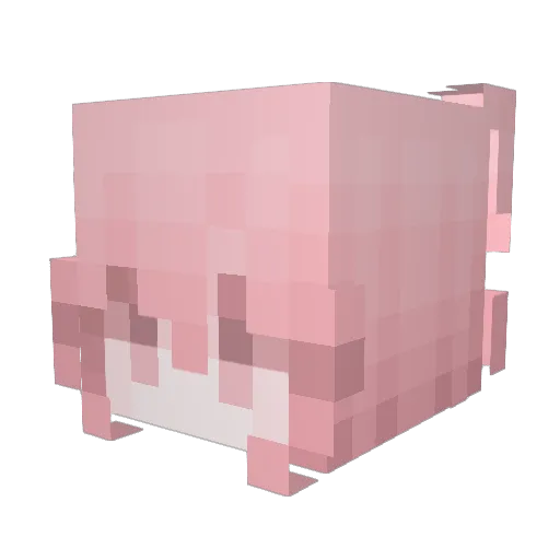 GoldCR85 Minecraft avatar head, 3D render
