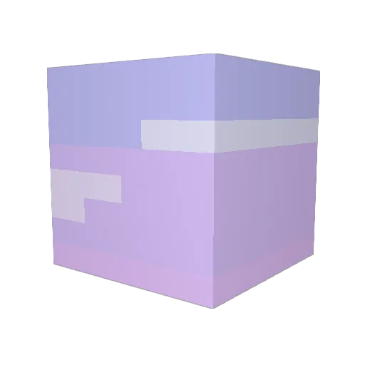 GoldCoastMusic Minecraft avatar head, 3D render