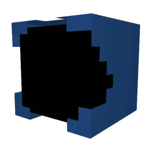 GoldDragon2004 Minecraft avatar head, 3D render