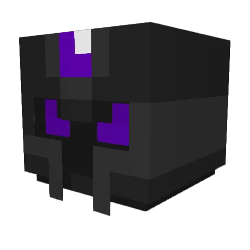 GoldElactapus Minecraft avatar head, 3D render
