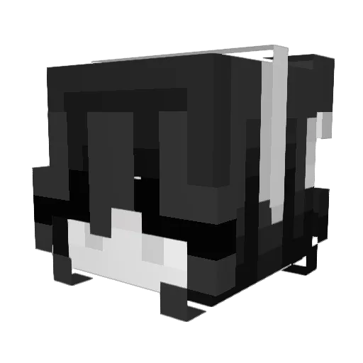 GoldFishyMC Minecraft avatar head, 3D render