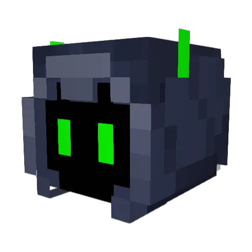 GoldGalaxy17 Minecraft avatar head, 3D render