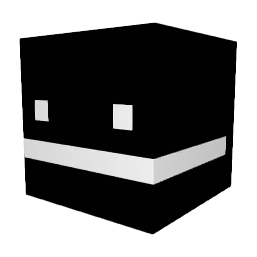 GoldGuns2015 Minecraft avatar head, 3D render