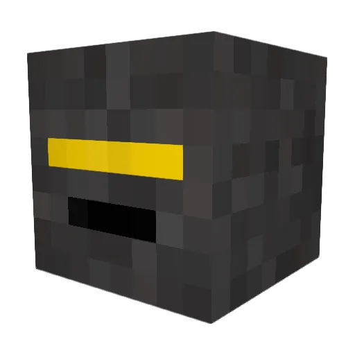 GoldKnight298 Minecraft avatar head, 3D render