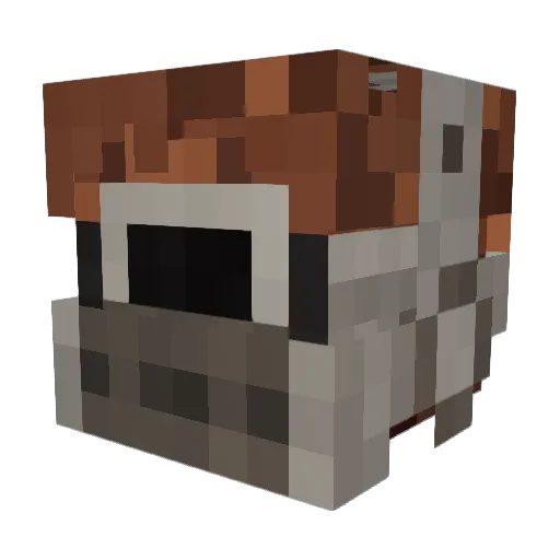 GoldKnightPlays Minecraft avatar head, 3D render