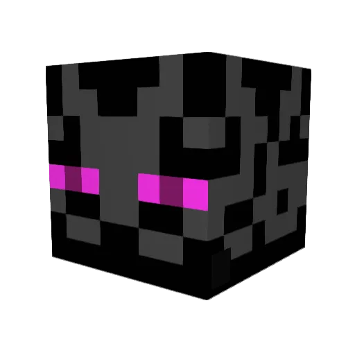 GoldKoks Minecraft avatar head, 3D render