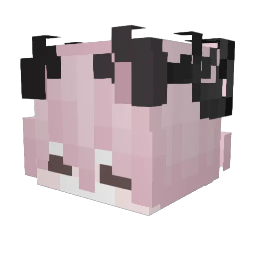 GoldMrChip Minecraft avatar head, 3D render