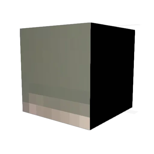 GoldSpore97 Minecraft avatar head, 3D render