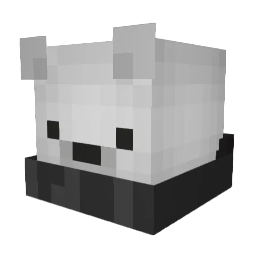 Gold_L1me Minecraft avatar head, 3D render