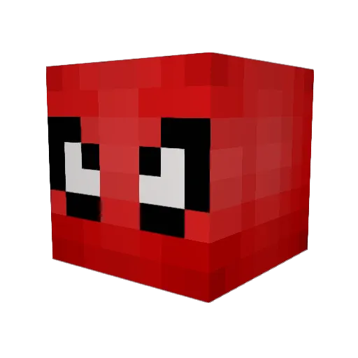 Goldbr10 Minecraft avatar head, 3D render