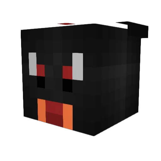 GoldenApple91 Minecraft avatar head, 3D render