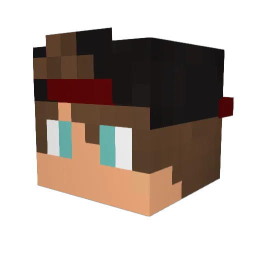 GoldenBoy98 Minecraft avatar head, 3D render