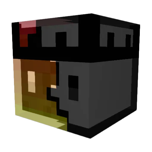 GoldenColt420 Minecraft avatar head, 3D render