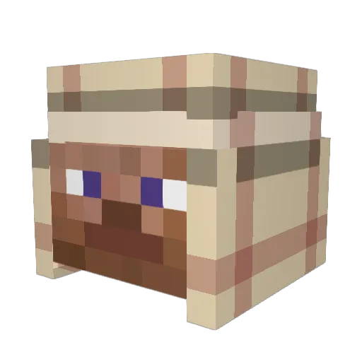 GoldenDragonAFK Minecraft avatar head, 3D render